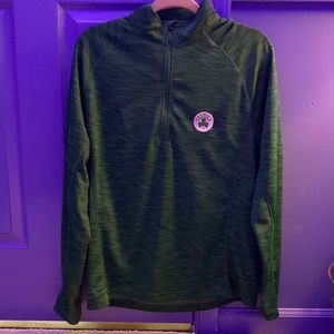 Green Celtics quarter zip